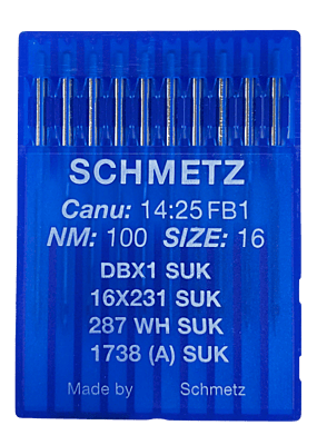 SCHMETZ NEEDLE SYSTEM 16X257 BALL POINT SCHMETZ NEEDLE SYSTEM 16X257 BALL POINT