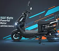 Windhorse M5 PRO Electric Scooter with 1500W Motor, 60V 20Ah Battery, 85km/h Max Speed, 50km Range, Carbon Alloy Frame, Remote Lock, Under-Seat Storage, 14 Inches Tires, Disc Brakes, 3-Speed Modes