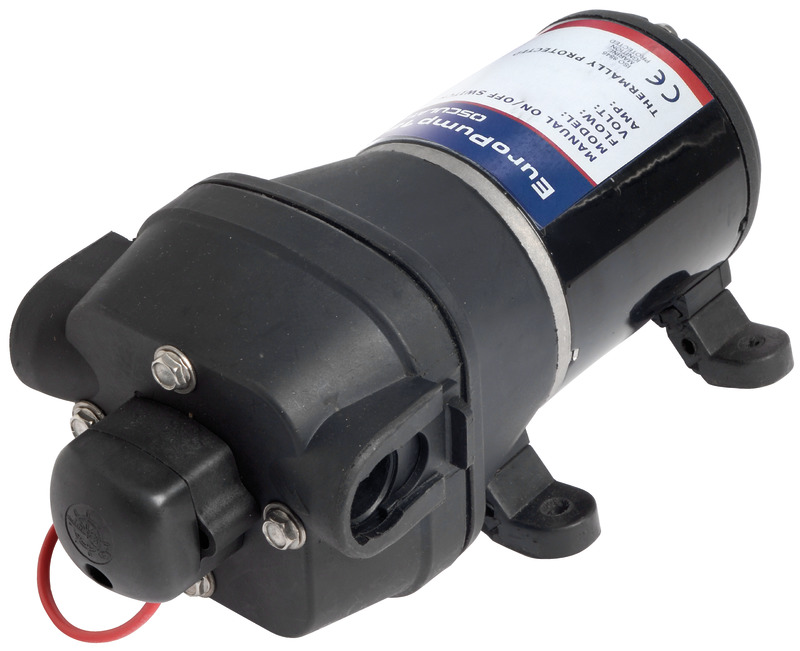 Europump 12 4-diaphragm fresh water pump 12 V