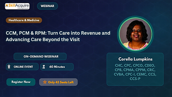 CCM, PCM & RPM: Turn Care into Revenue and Advancing Care Beyond the Visit