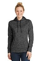 Sport-Tek® PosiCharge® Electric Heather Fleece Hooded Pullover - ST225