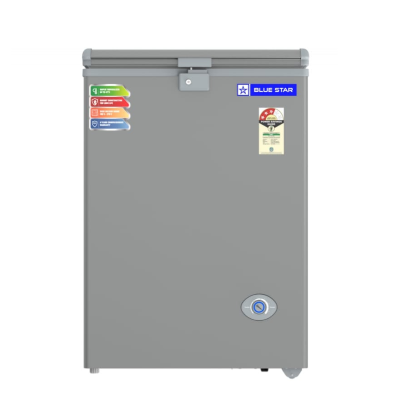 Front look of Blue Star Small Deep freezer-CF3-130NPYW-SL
