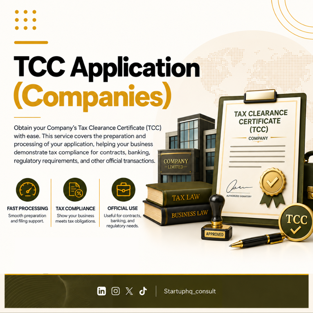 TCC Application (Companies)