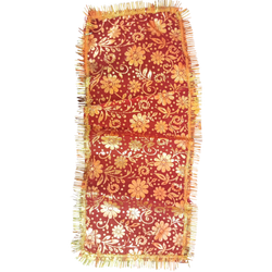 Red Cloth full flower Decorated Designer Chunri