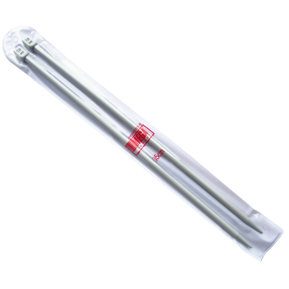 Aguja Tejer En Dos 7.0 Mm X 35Cm Paquete X 10 Pares Aguja Tejer En Dos 7.0 Mm X 35Cm Paquete X 10 Pares