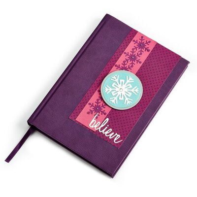 Fustella Thinlits Die Set X9 Winter Borders & Rosette By