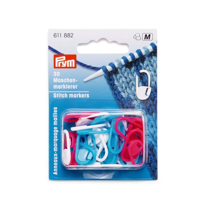 Prym - Segnamaglie in 3 colori per 30 pz Prym - Segnamaglie in 3 colori per 30 pz