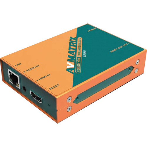AvMatrix H.265/ H.264 HDMI STREAMING ENCODER AvMatrix H.265/ H.264 HDMI STREAMING ENCODER