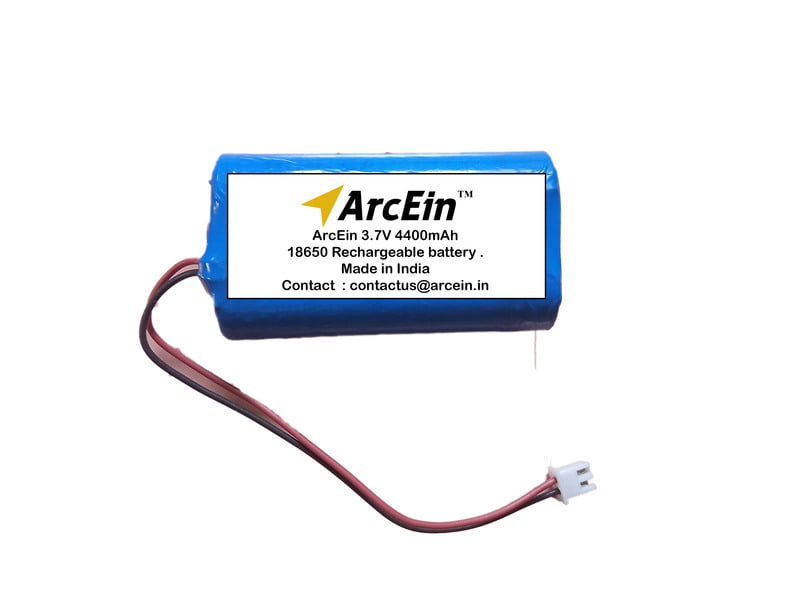 ArcEin 3.7V 4400mAh 18650 Rechargeable battery pack Battery ArcEin 3.7V 4400mAh 18650 Rechargeable battery pack Battery