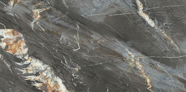 Gresie TAU, COSMIC BLACK SHINY 60X120