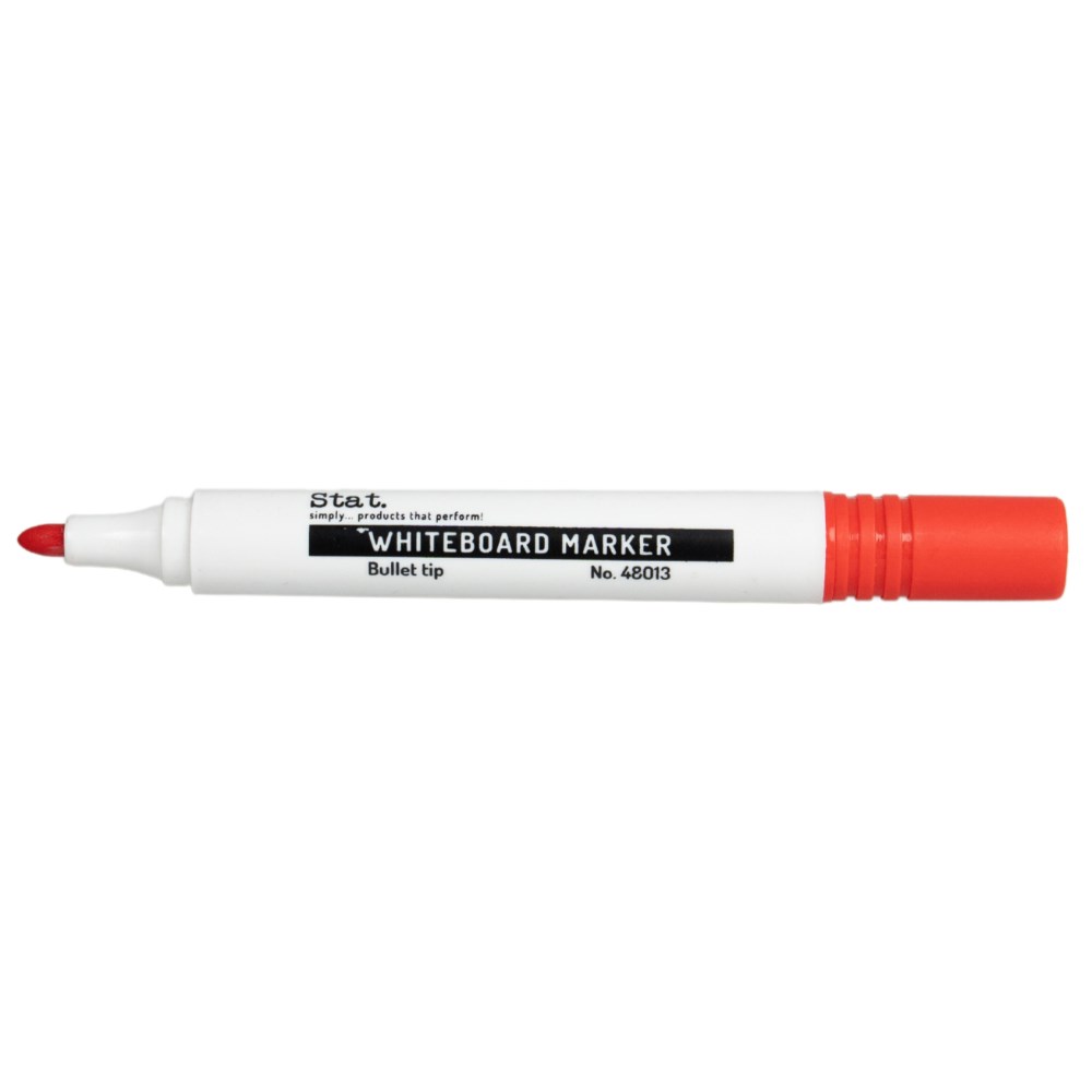 Stat Whiteboard Marker Bullet 2.0mm Red