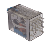 Finder, 55.34.9.024.0040, 24V dc Coil Non-Latching Relay 4PDT, 7A Switching Current