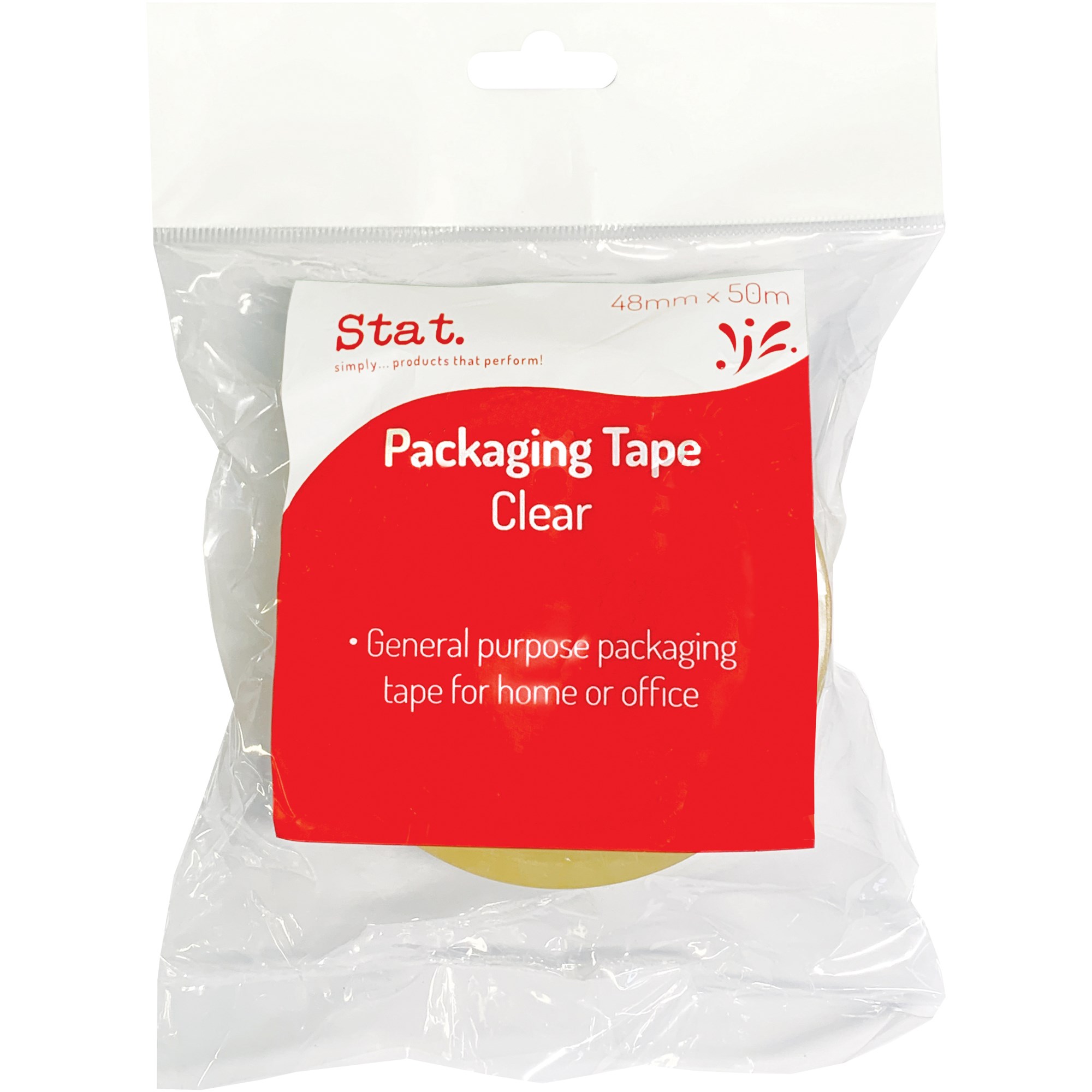 Stat Packaging Tape 48mm x 50m Clear
