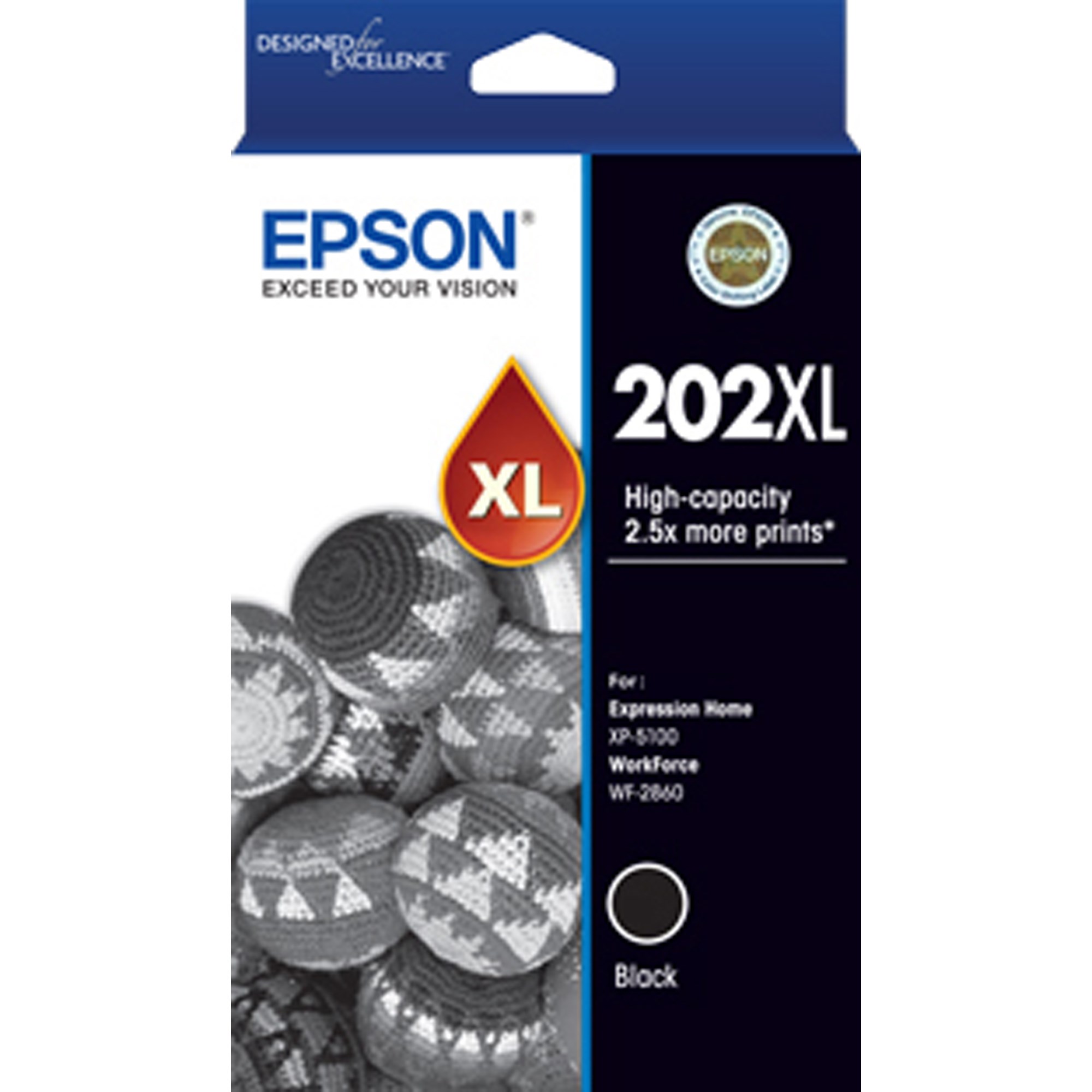 Epson 202XL Ink Cartridge High Yield Black