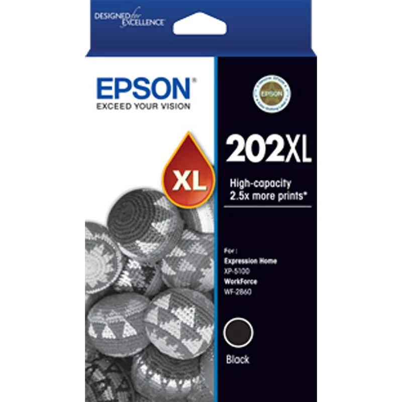 Epson 202XL Ink Cartridge High Yield Black