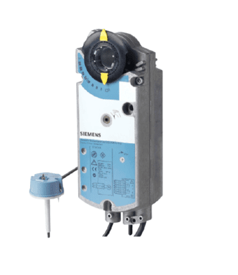 Siemens, GGA126.1E/T10, Actuator for fire protection dampers