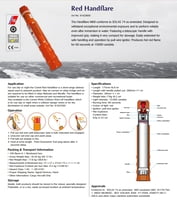 Comet, 9162800, RED HANDFLARE