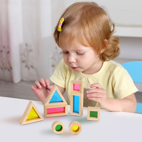 Rainbow Sensory Blocks