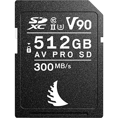 Angelbird AV PRO SD MK2 512GB V90 | 1 PACK Angelbird AV PRO SD MK2 512GB V90 | 1 PACK