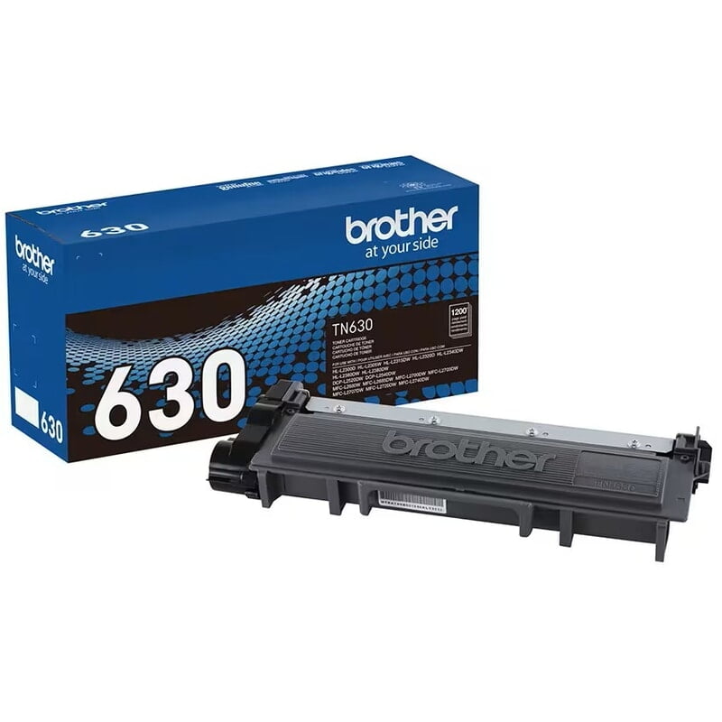 Brother TN630, TN660 Black Toner Cartridge, Standard Yield