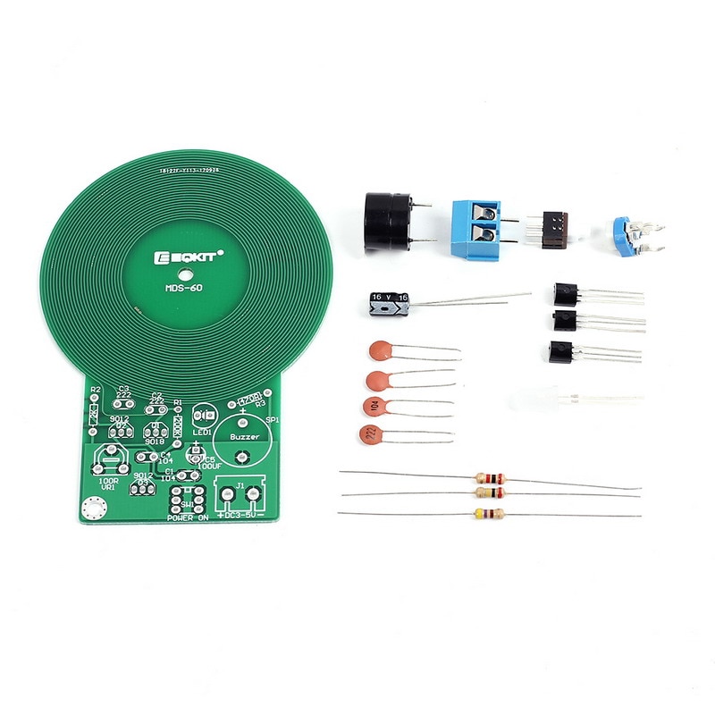 Metal Detector Kit DC 3v-5v 60nm Non-contact sensor Metal Detector Kit DC 3v-5v 60nm Non-contact sensor
