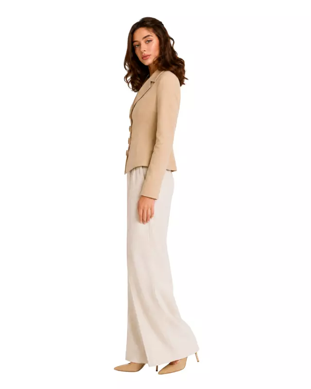 Tailored Single-Breasted Blazer