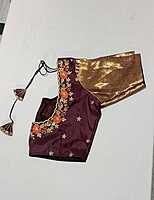 J121: Ready To Ship Beautiful Saree With Stitched Blouse J121: Ready To Ship Beautiful Saree With Stitched Blouse