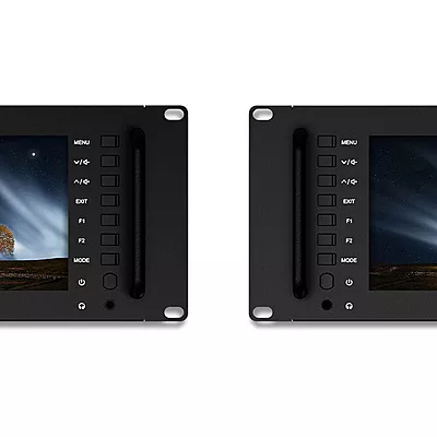 FeelWorld D71 PLUS Dual 7" 3RU Rackmount Monitor