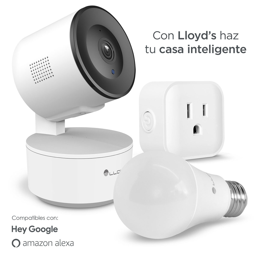 KIT INTELIGENTE WIFI CON CÁMARA, CONTACTO Y FOCO