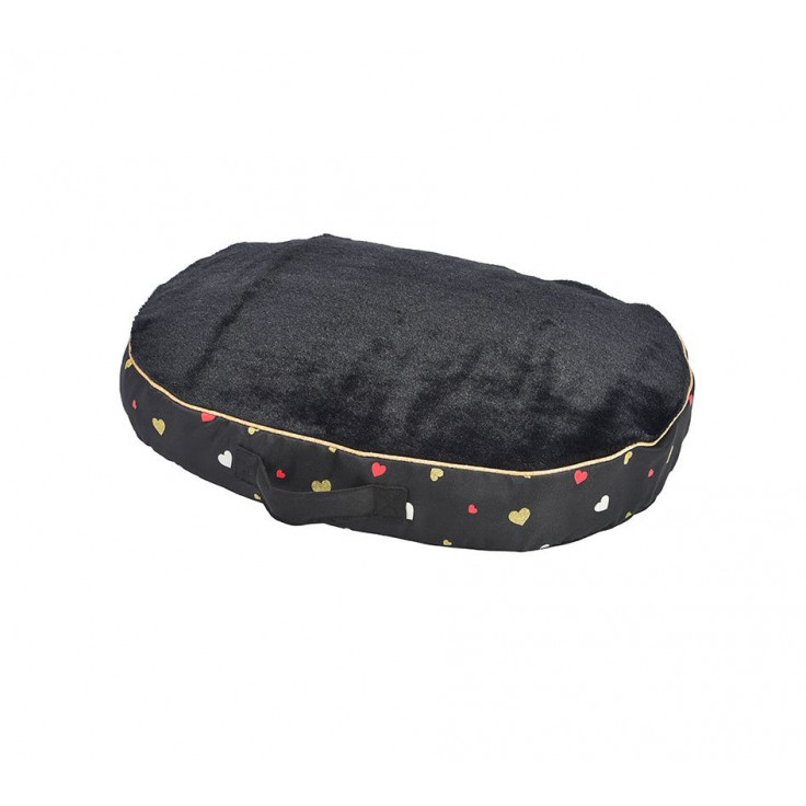Idylle Cushion - Black  (Small) Idylle Cushion - Black  (Small)
