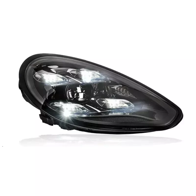 Matrix Style LED Headlights for Porsche Panamera 970.2 (2014–2016 Xenon Models)