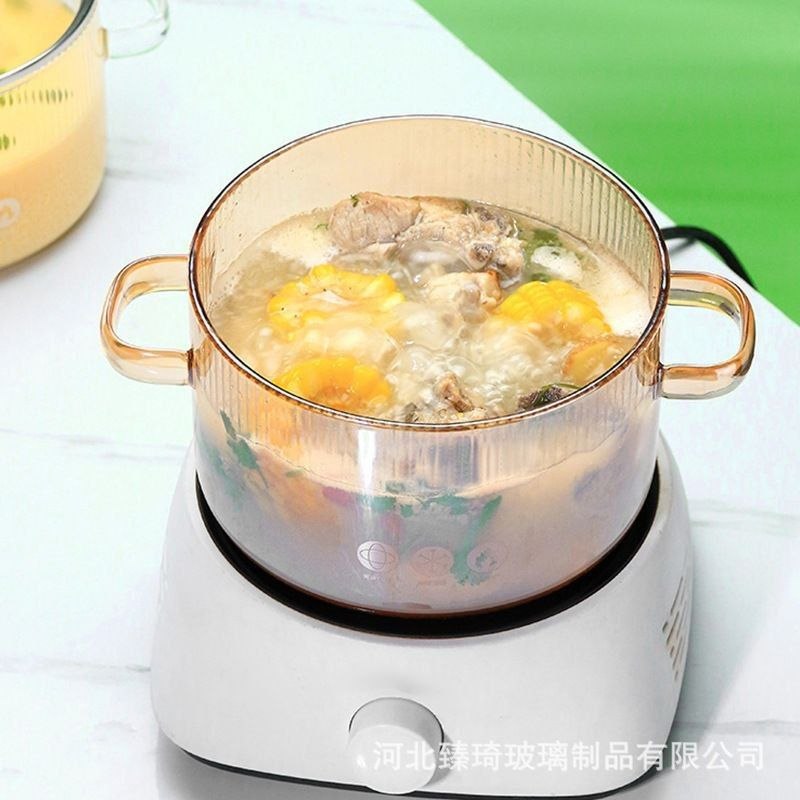 16CM BOROSILICATE POT