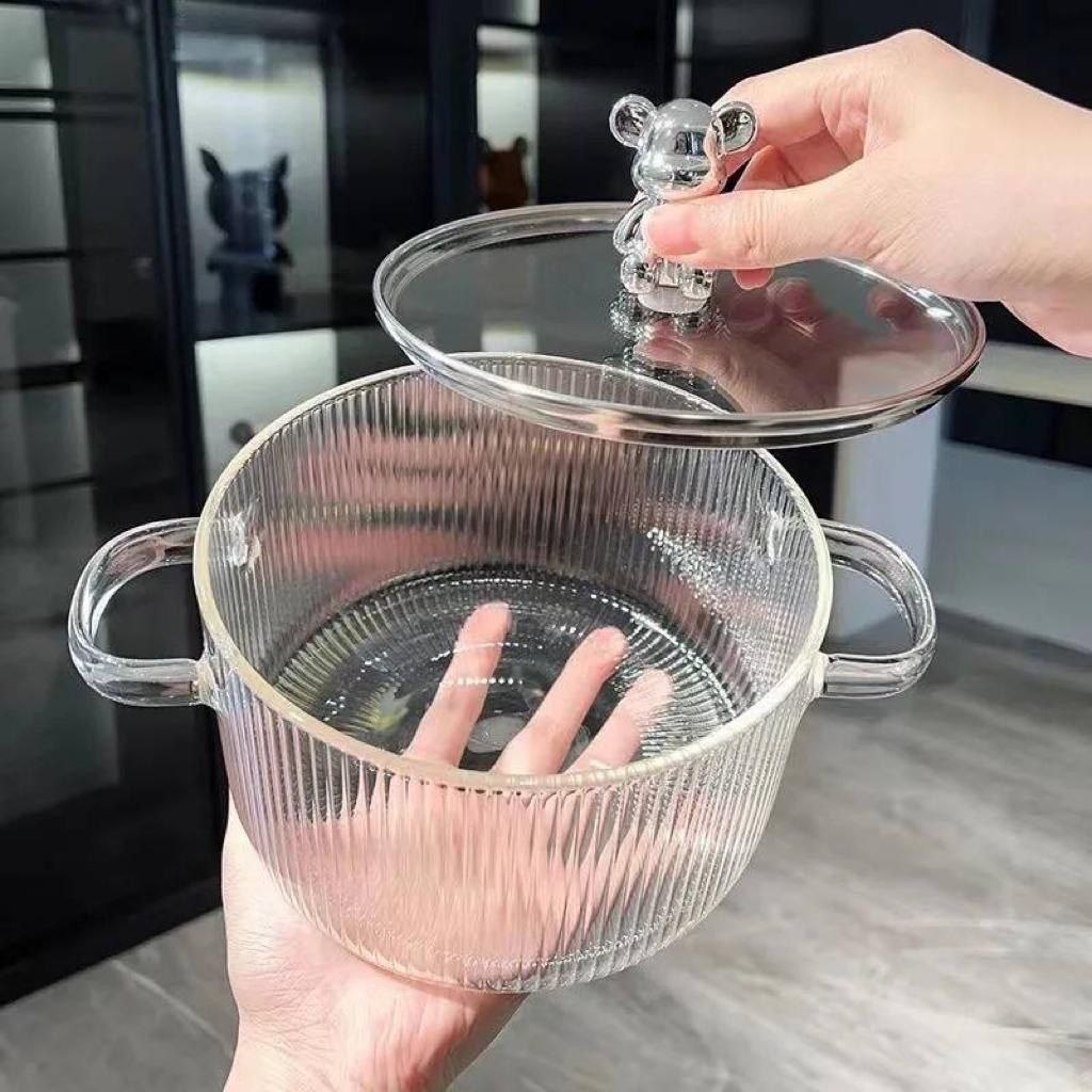 16CM BOROSILICATE POT