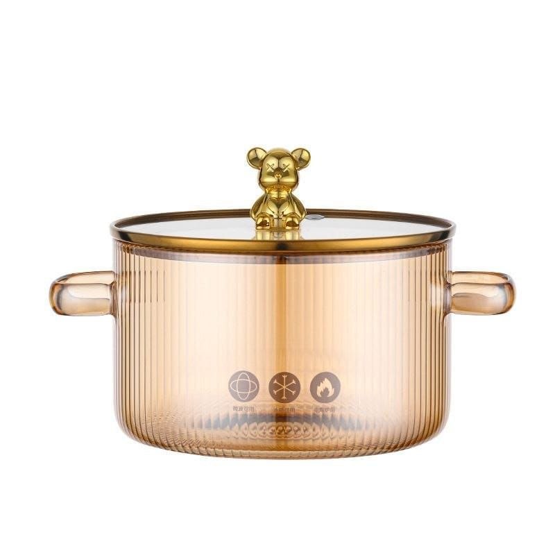 16CM BOROSILICATE POT