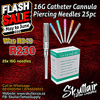 16G Catheter Piercing Needles