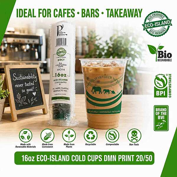 16oz Eco-Island Cups DMN 20/50