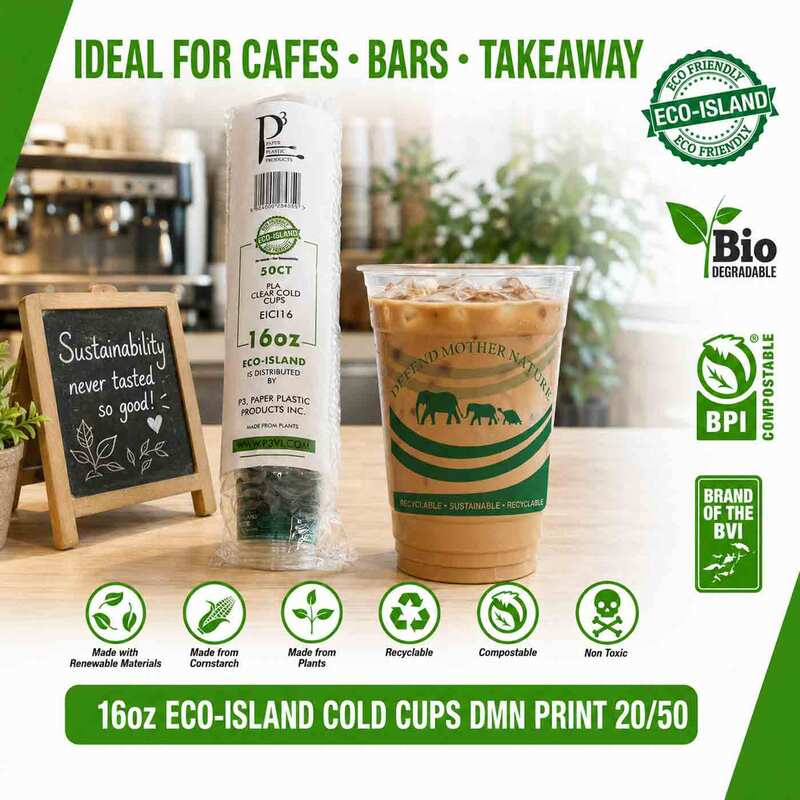 16oz Eco-Island Cups DMN 20/50