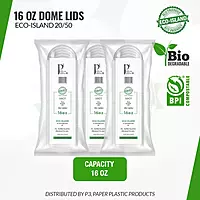 16oz Eco-Island Dome Lids 20/50