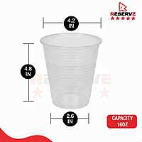 16oz P/Cups Translucent Reserve 20/50