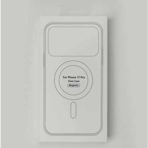 IPhone 17 Pro Silicon Clear Case Support IPhone Battery Pack Powerbank