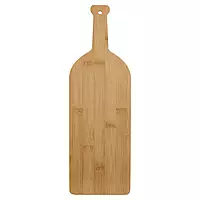 17" X 5 1/4" Wine Bottle Shaped Bamboo Board