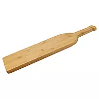 17" X 5 1/4" Wine Bottle Shaped Bamboo Board