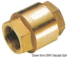 Brass check valve 1/2"