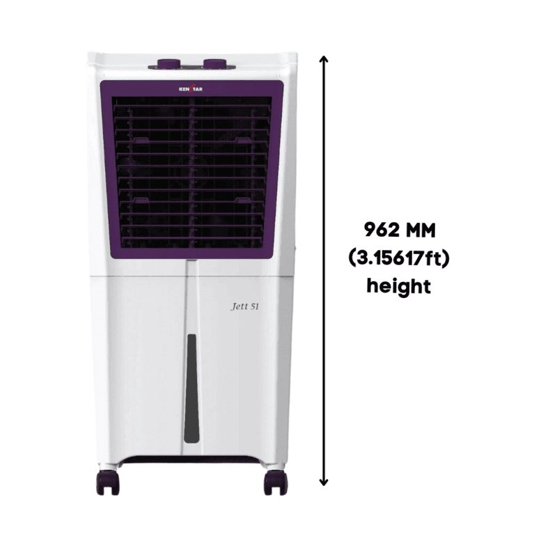 Kenstar Jett Honey Comb 51 Litres Personal Desert Air Cooler (White)