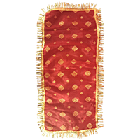 Red Cloth Gold zaree special flower designer Chunri