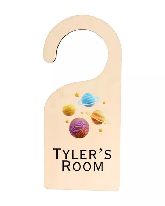 Personalized Bedroom Door Hanger