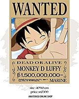 wanted poster One piece