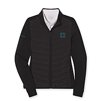 Straight Down - Women's Ida Hybrid Jacket - Black