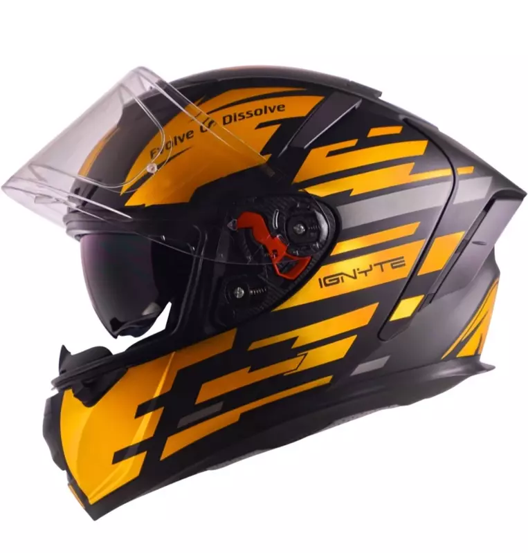 IGNYTE IGN-4 (SB-67 ISS) CH. GLOSSY BLACK/GOLD C/V 580 MM