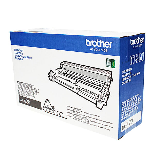 Brother (DR420) Drum Unit, Black, Standard Yield.